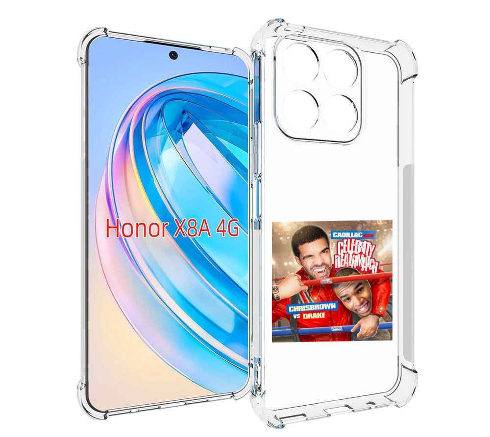 

Чехол MyPads Drake & Chris Brown - Celebrity Deathmatch для Honor X8a, Tocco