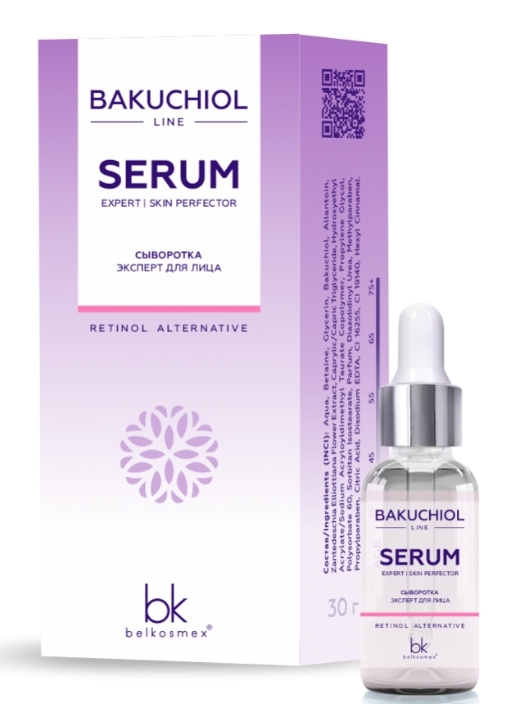

Сыворотка BelKosmex Bakuchiol line эксперт
