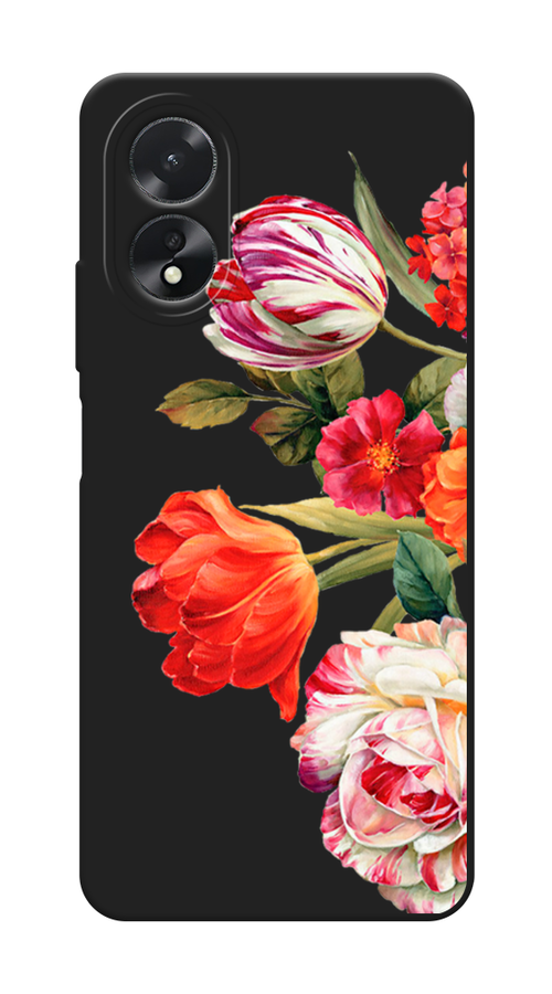 

Чехол Awog на Oppo A18 / Оппо А18 "Весенний букет", Красный;розовый;зеленый, 2515452-1