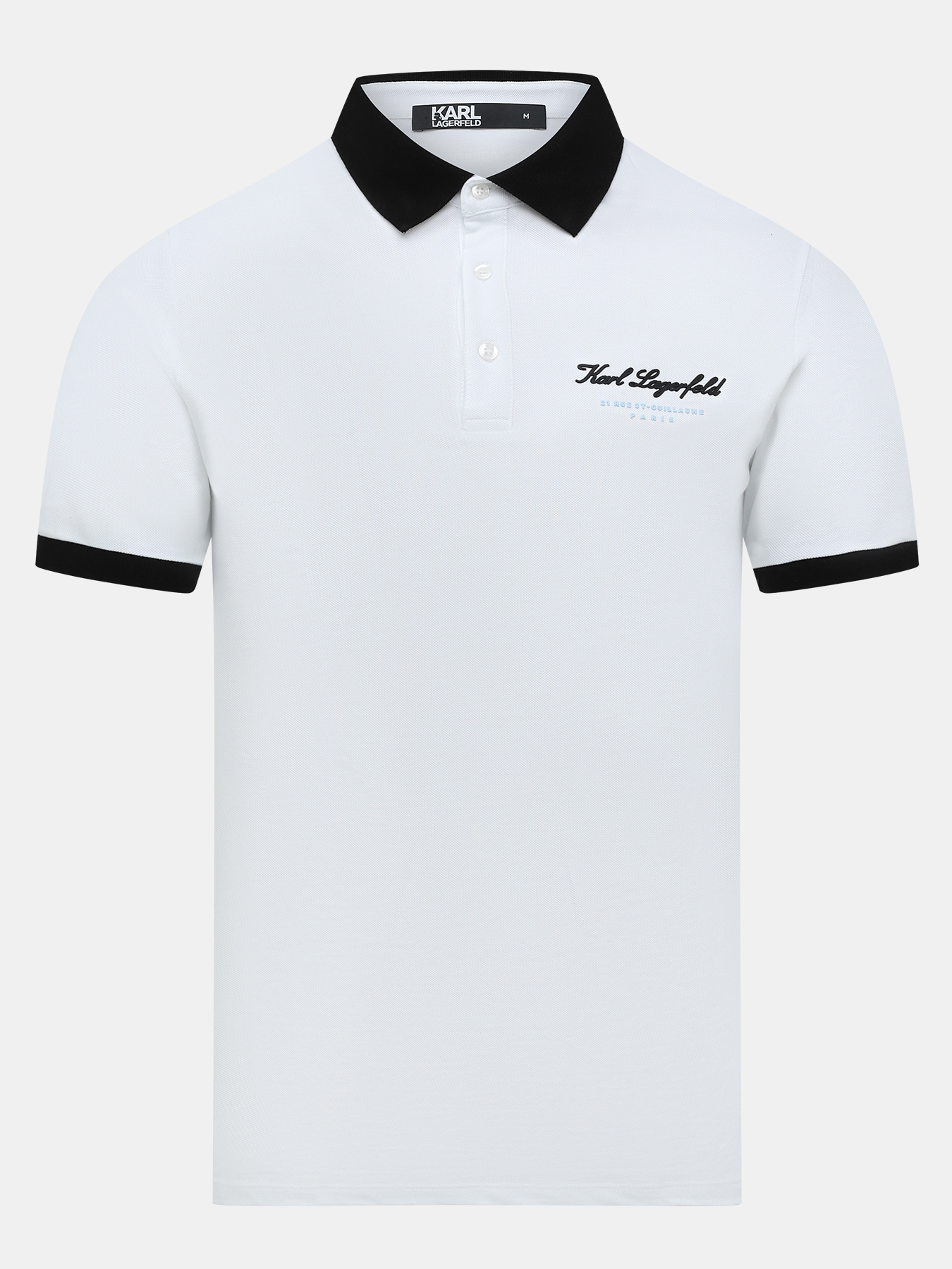 

Футболка мужская Karl Lagerfeld 469062 белая 46-48 RU, Белый, 469062