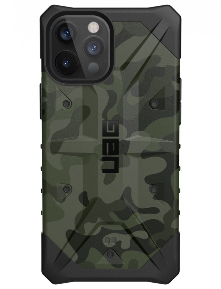 фото Чехол uag pathfinder se camo series iphone 12/12 pro, зеленый камуфляж