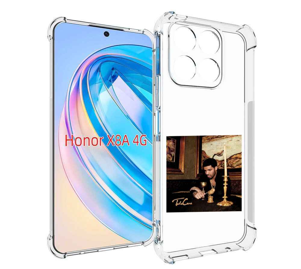 

Чехол MyPads Drake - Take Care для Honor X8a, Tocco