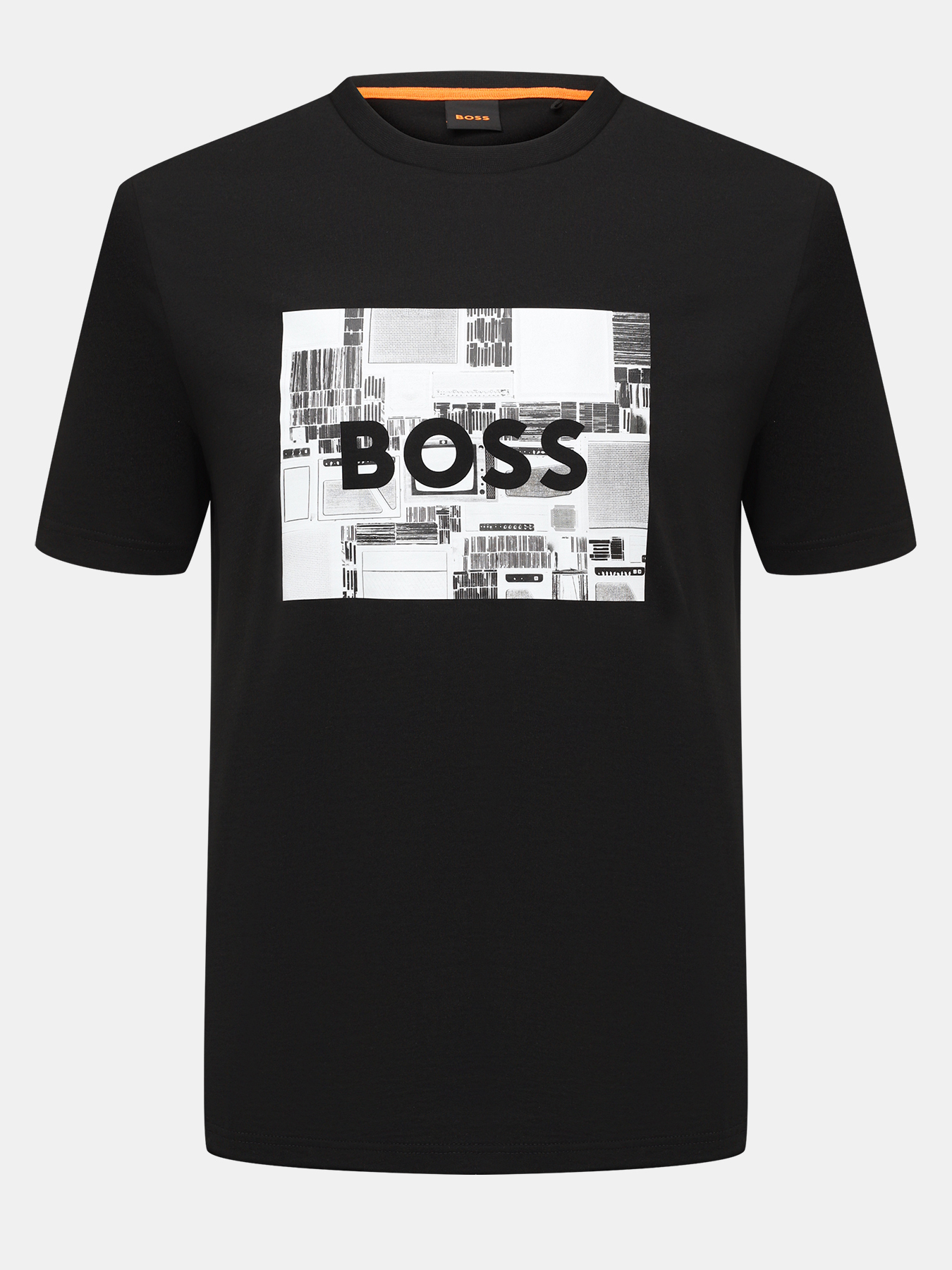 

Футболка мужская BOSS 469628 черная 46-48 RU, Черный, 469628