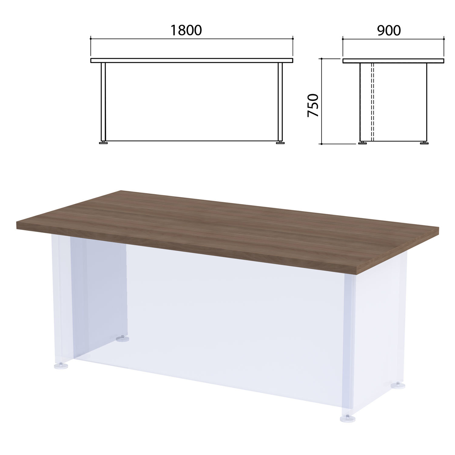 фото Столешница стола письменного приоритет, 1800х900х750 мм, лагос, к-903, к-903 лагос