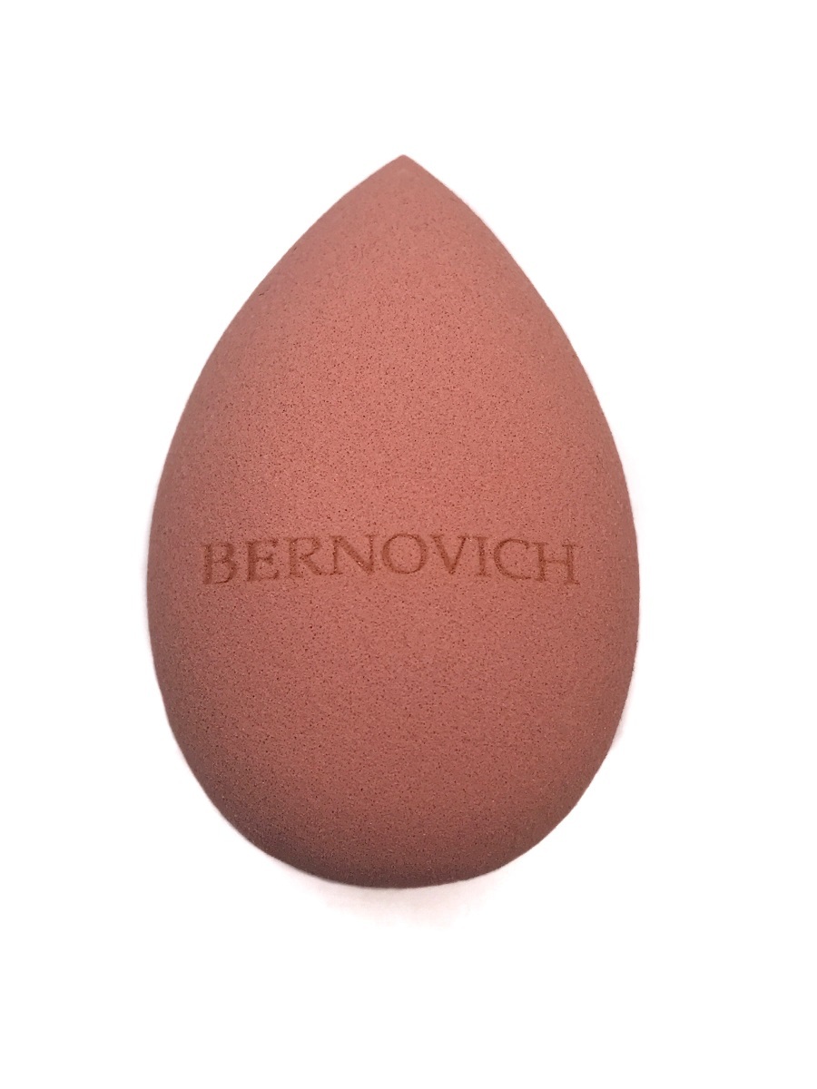 Спонж Bernovich капля бежевый спонж для макияжа deco base с силиконом бежевый