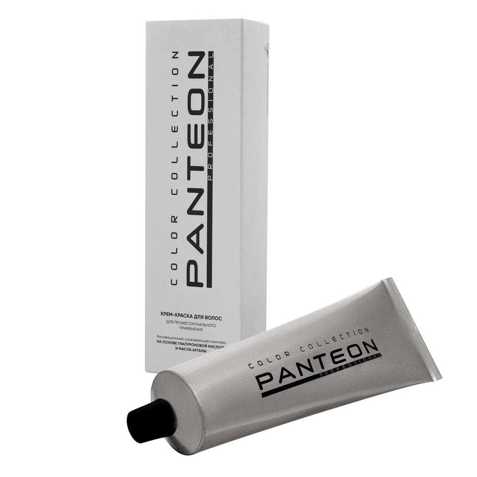 Краска для волос PANTEON 1.1 Иссиня-черный 100мл краб для волос классик бантик двойной 6х4 см чёрный