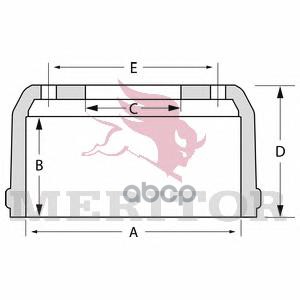 MERITOR MBD1034 MBD1034_барабан тормозной 420x180/192 H=229 d=290/335 n10x23 \BPW HZ/S 901