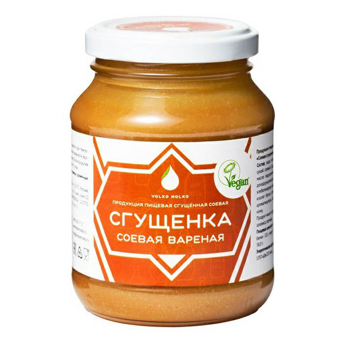 

Растительная сгущенка Volko Molko соевая 12,2% 250 г