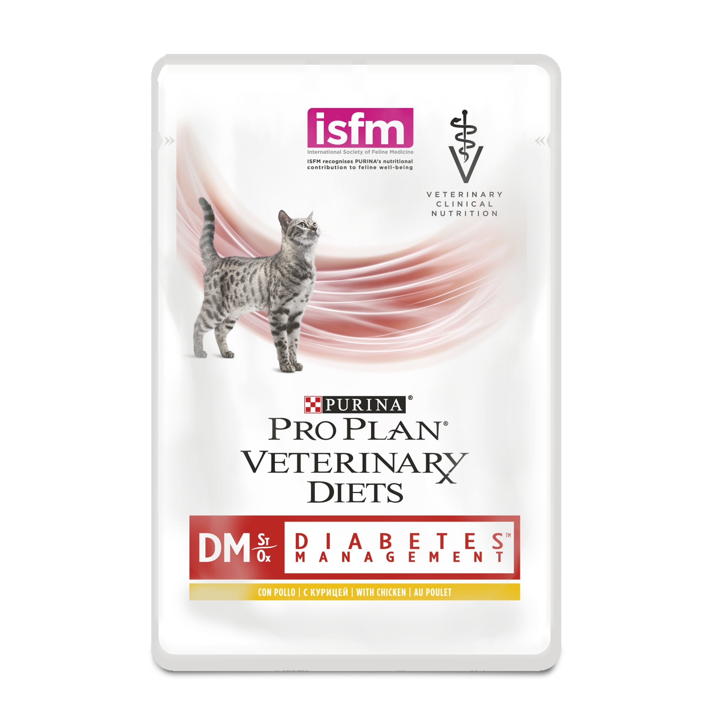 Влажный корм для кошек Pro Plan Veterinary Diets Diabetic Management курица 85г 177₽