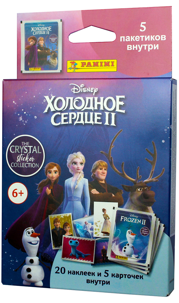 

Блистер с наклейками Холодное сердце 2: Crystal Edition (5 наборов)