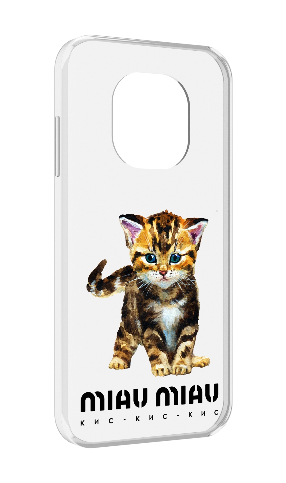 

Чехол MyPads Бренд miau miau для Blackview BL8800 / BL8800 Pro, Прозрачный, Tocco