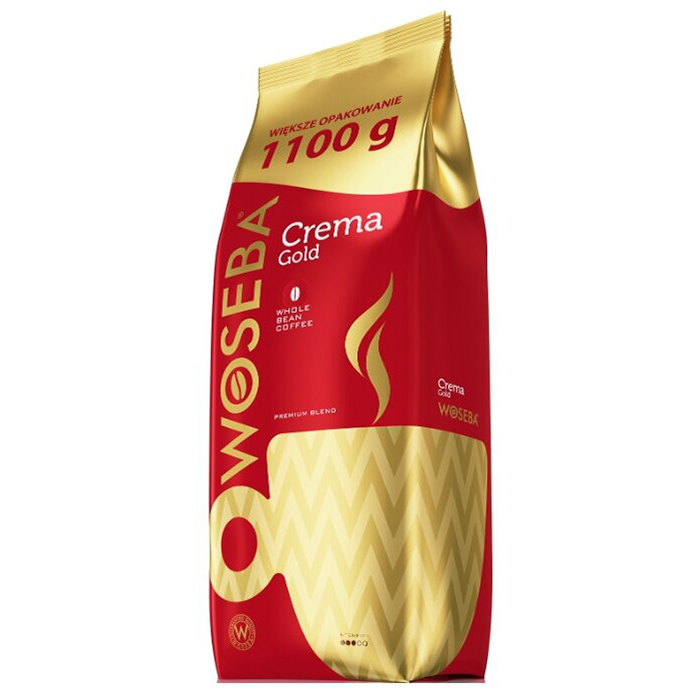 

Кофе в зернах Woseba Crema Gold пакет 1100 г
