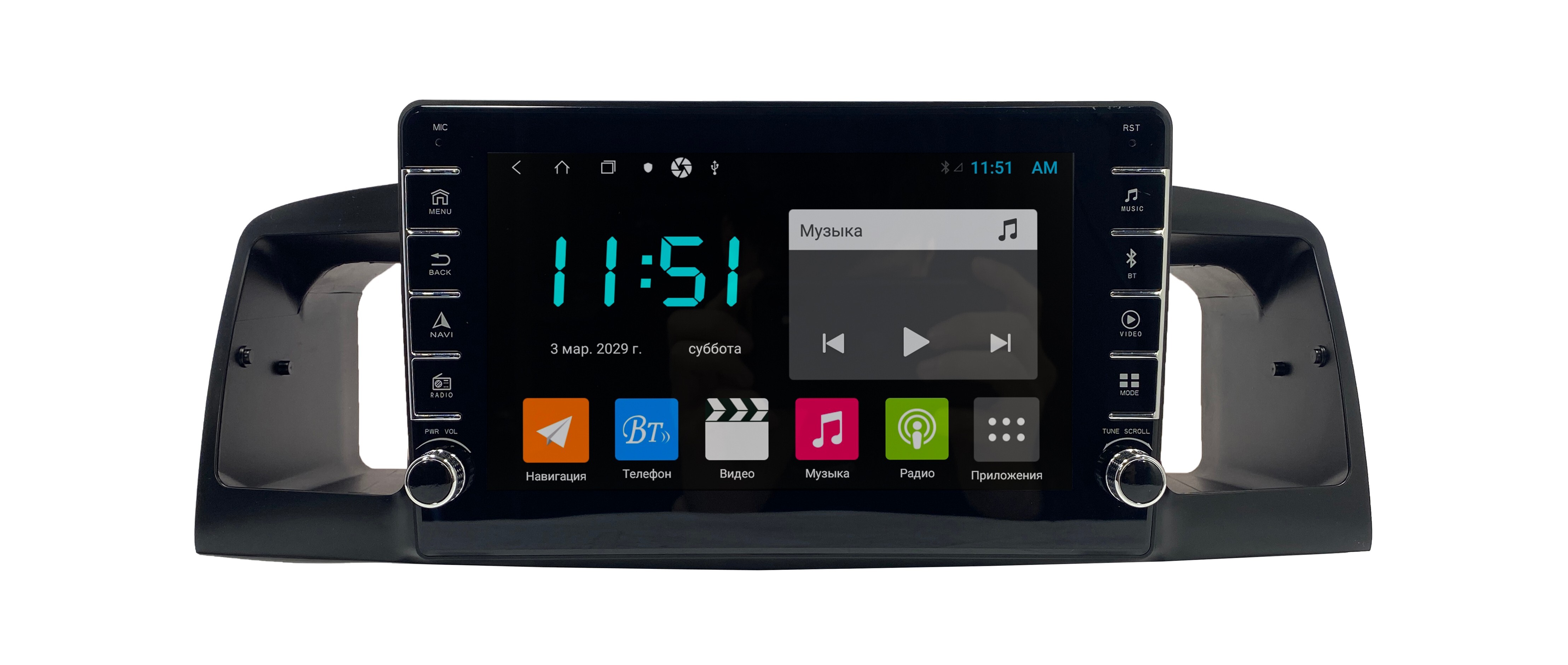 Автомагнитола ANDROID BYD F3 Android 12 464GB 2742500₽