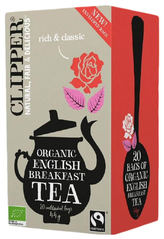 фото Чай черный clipper organic english breakfast 20пак