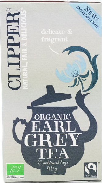 фото Чай черный clipper organic earl grey 20пак