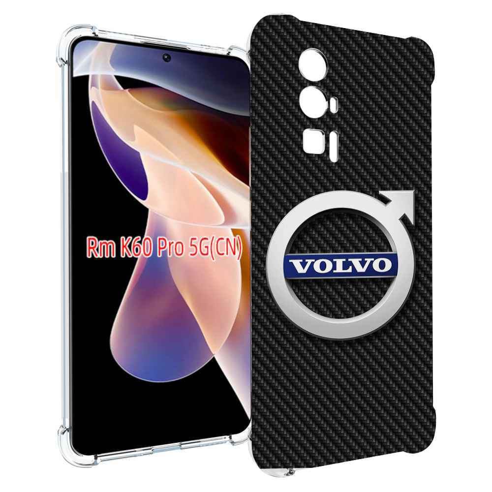 Чехол MyPads вольво volvo 3 для Xiaomi Redmi K60 Pro