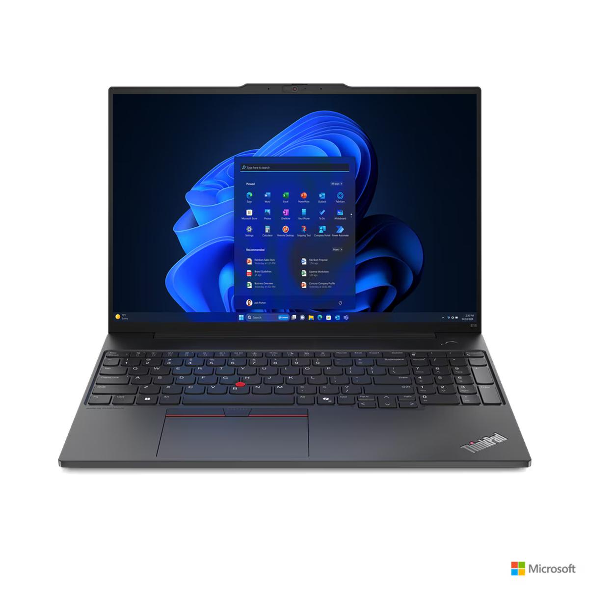 

Ноутбук LENOVO ThinkPad E16 черный (21MA004VRT), ThinkPad E16