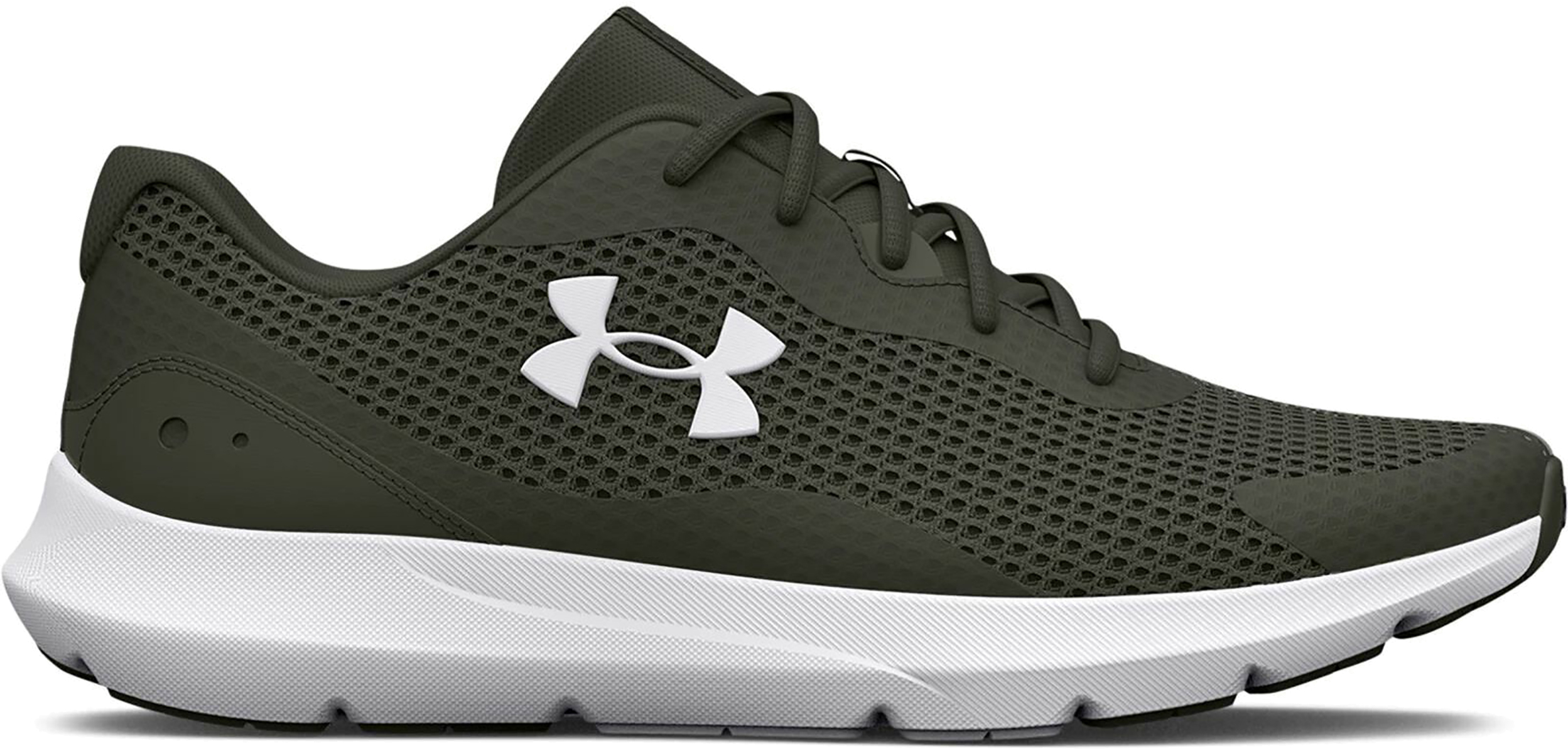 

Кроссовки мужские Under Armour Surge 3 черные 9.5 US, Черный, Surge 3