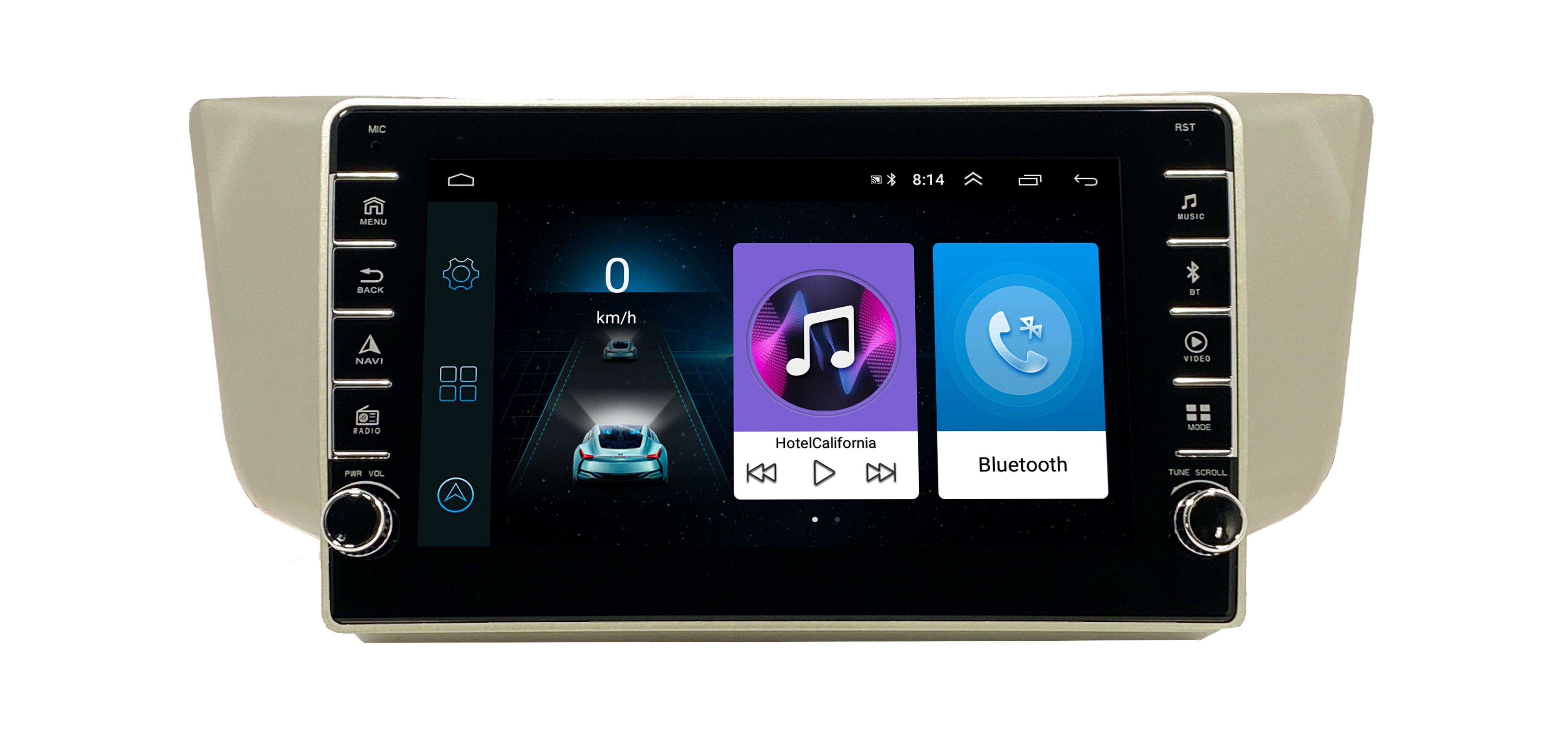 Автомагнитола ANDROID Lexus RX300, Android 12, 2/32GB, с крутилками / Мультируль / ШГУ / А