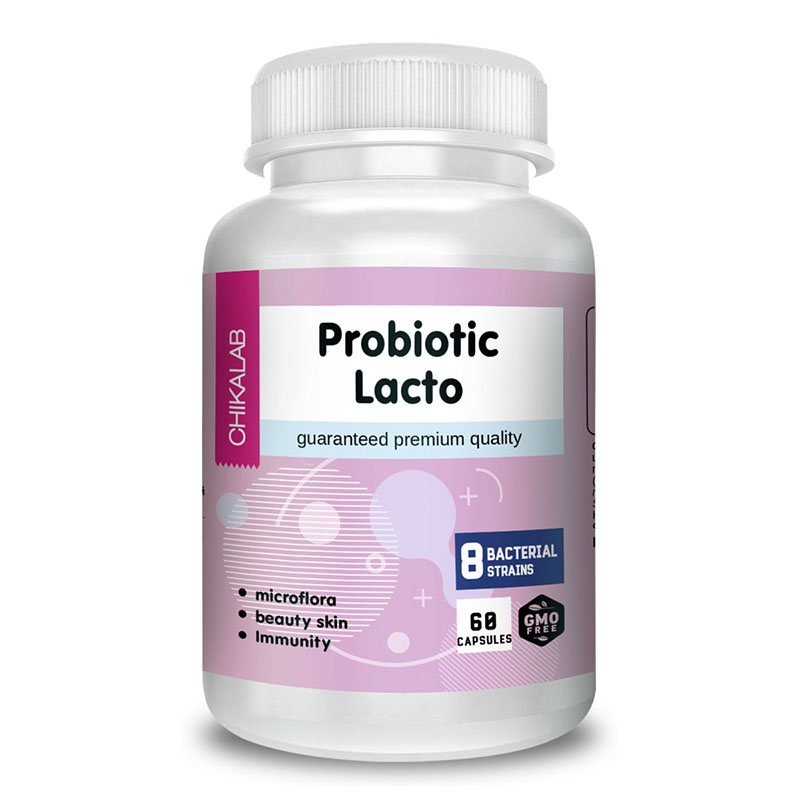 фото Специальный препарат chikalab probiotic lacto капсулы 60 шт.