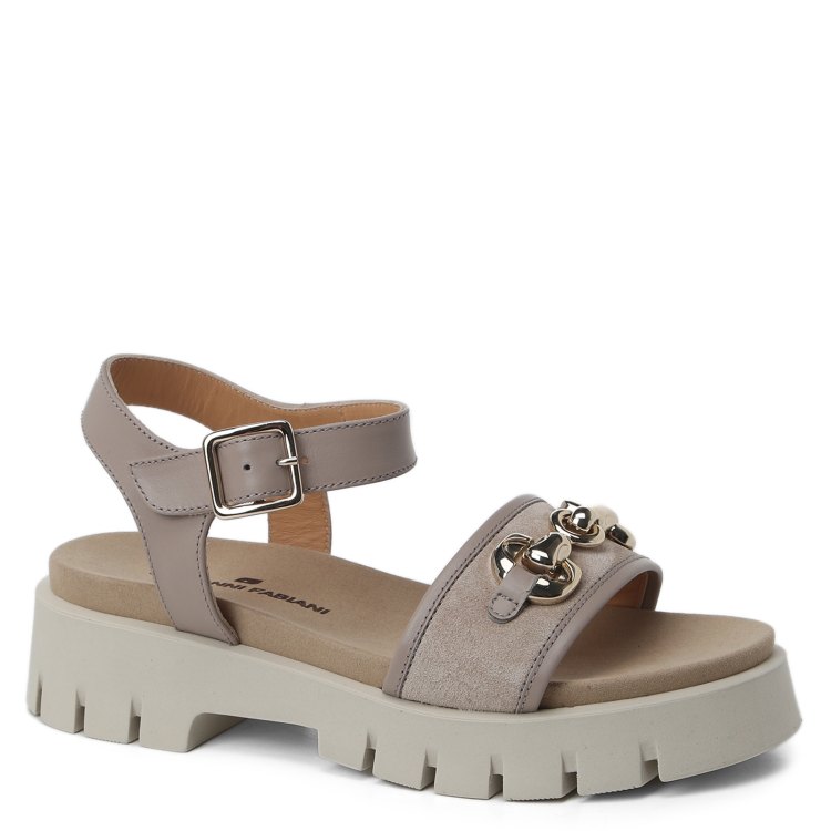 

Босоножки женские Giovanni Fabiani S23702 бежевые 40 EU, S23702