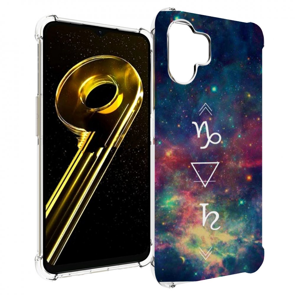 

Чехол бампер MyPads знак зодиака козерог 5 для Realme 10 5G прот..., Прозрачный, Tocco