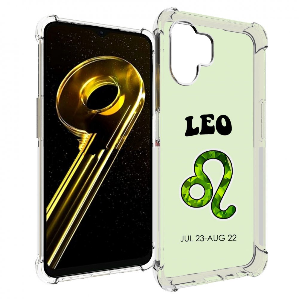 

Чехол бампер MyPads знак зодиака лев 1 для Realme 10 5G противоу..., Прозрачный, Tocco