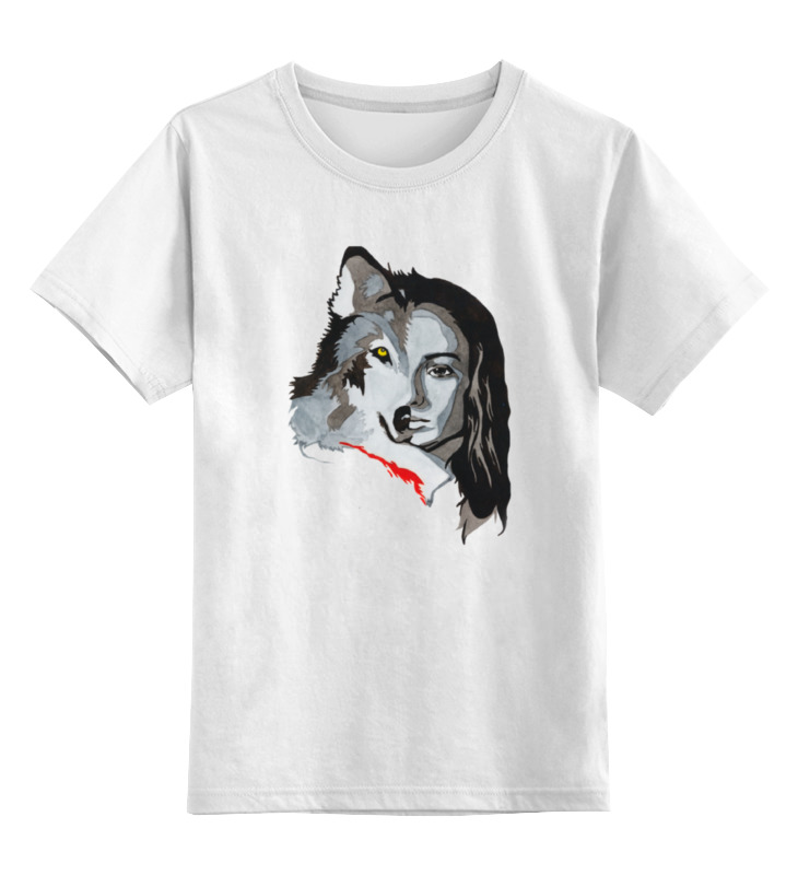 

Футболка детская Printio Sansa stark and ledi цв. белый р. 116, Sansa stark and ledi