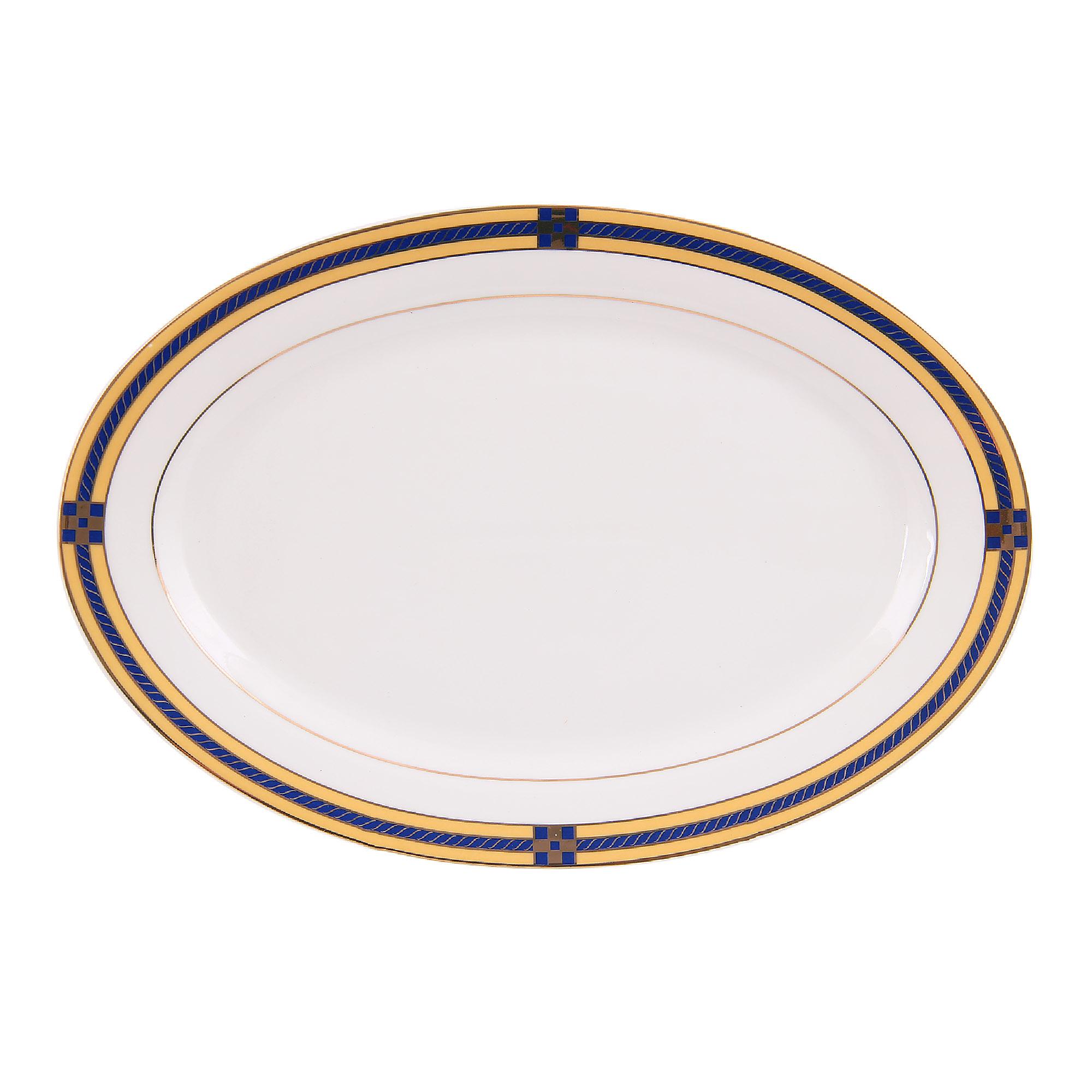 

Блюдо сервировочное Buckingham porzellan liness овальное набор 1x30 см 2x25 см