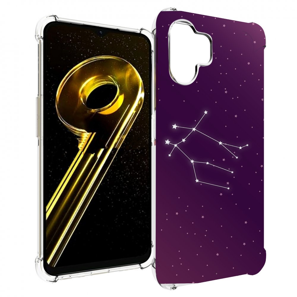 

Чехол бампер MyPads знак-зодиака-близнецы-4 для Realme 10 5G про..., Прозрачный, Tocco
