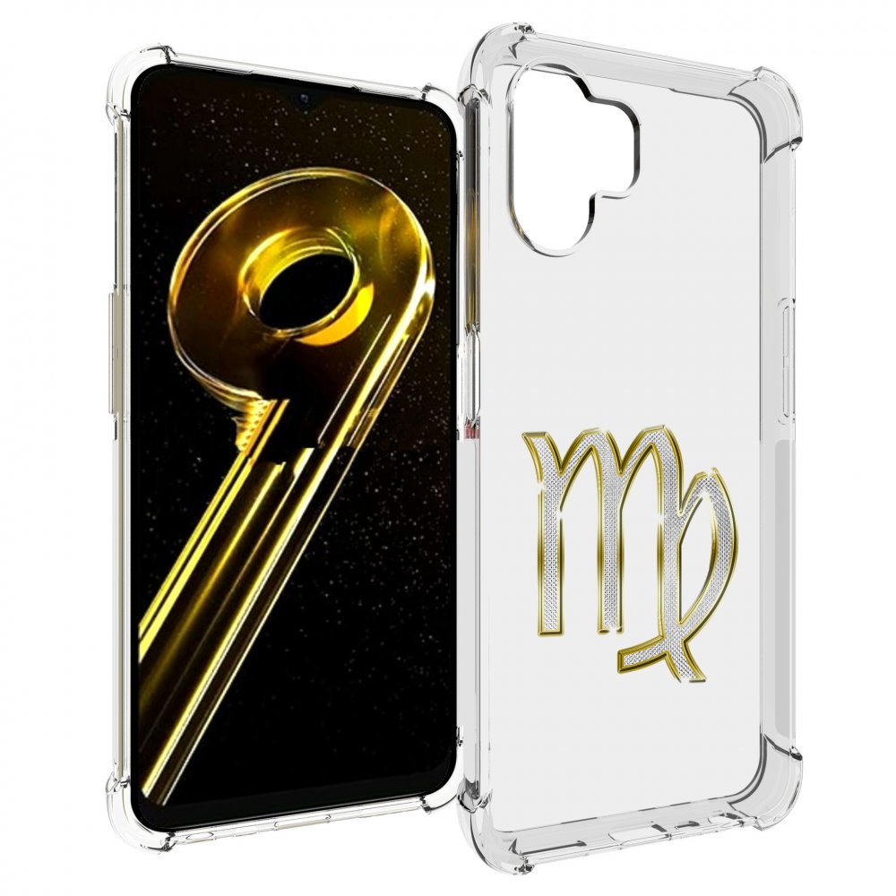 

Чехол бампер MyPads знак-зодиака-дева-6 для Realme 10 5G противо..., Прозрачный, Tocco