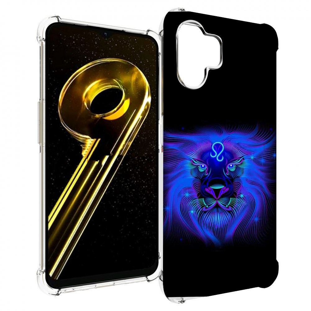 

Чехол бампер MyPads знак-зодиака-лев-3 для Realme 10 5G противоу..., Прозрачный, Tocco