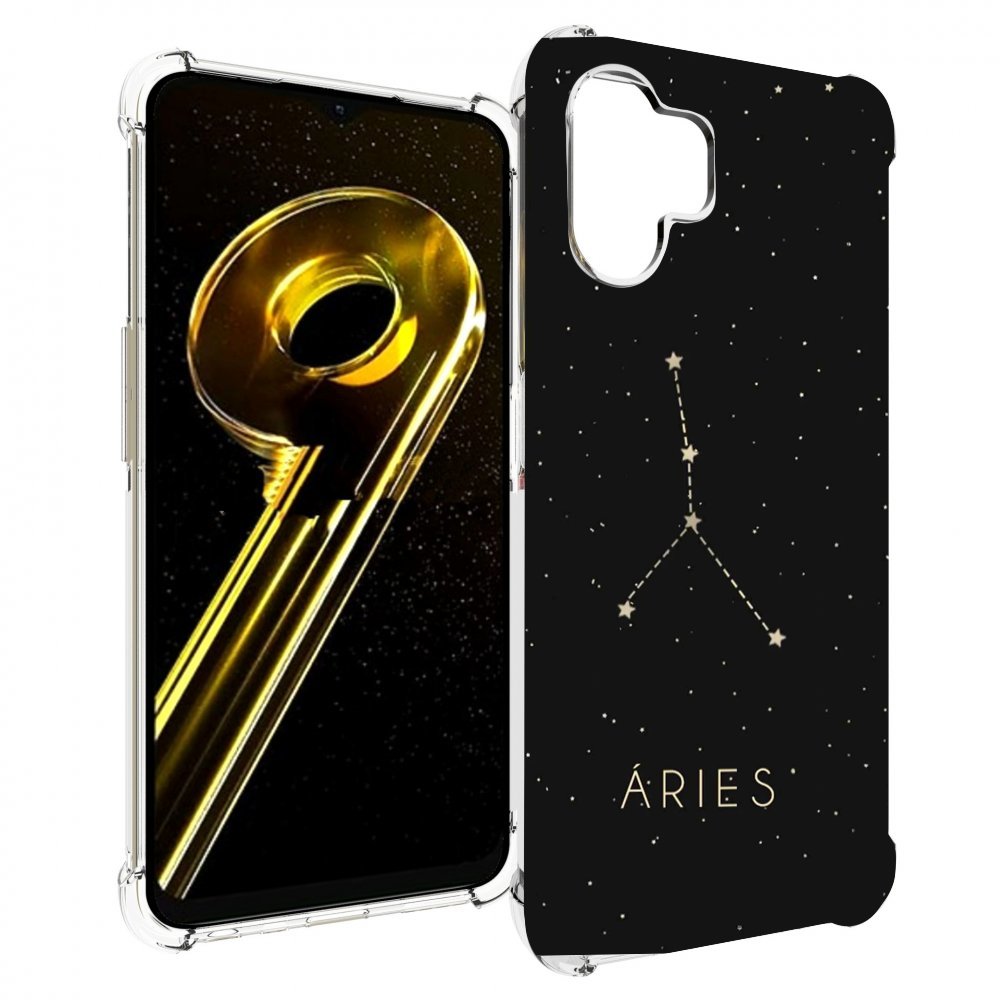 

Чехол бампер MyPads знак-зодиака-овен-3 для Realme 10 5G противо..., Прозрачный, Tocco