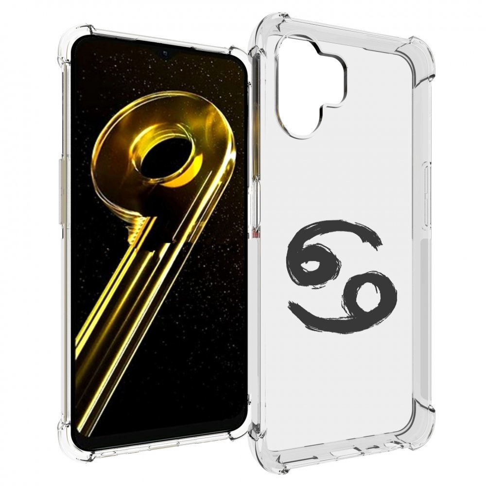 

Чехол бампер MyPads знак-зодиака-рак-6 для Realme 10 5G противоу..., Прозрачный, Tocco