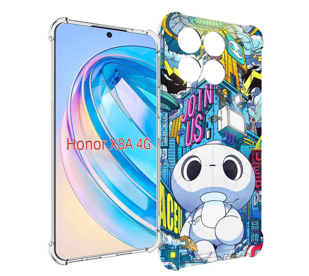

Чехол MyPads FaceU для Honor X8a, Tocco