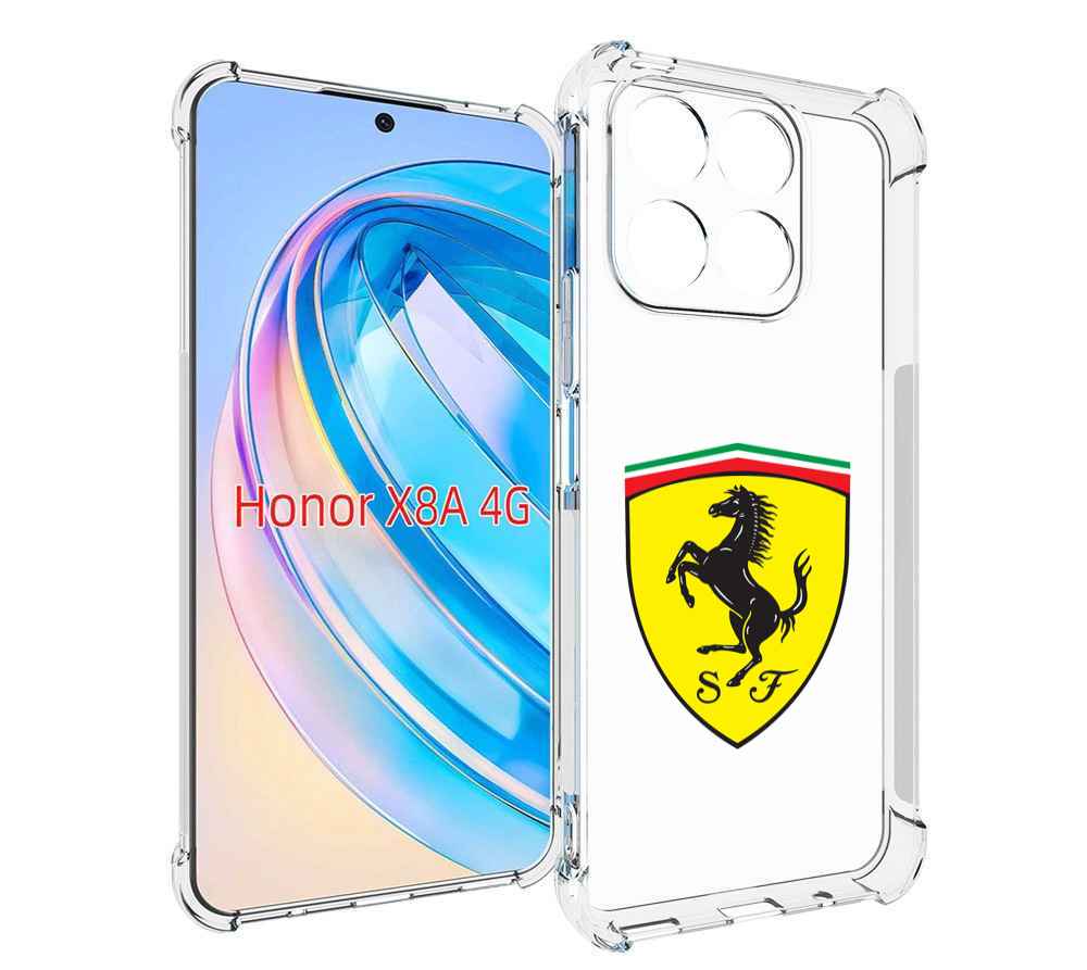 

Чехол MyPads Ferrari-3 мужской для Honor X8a, Tocco