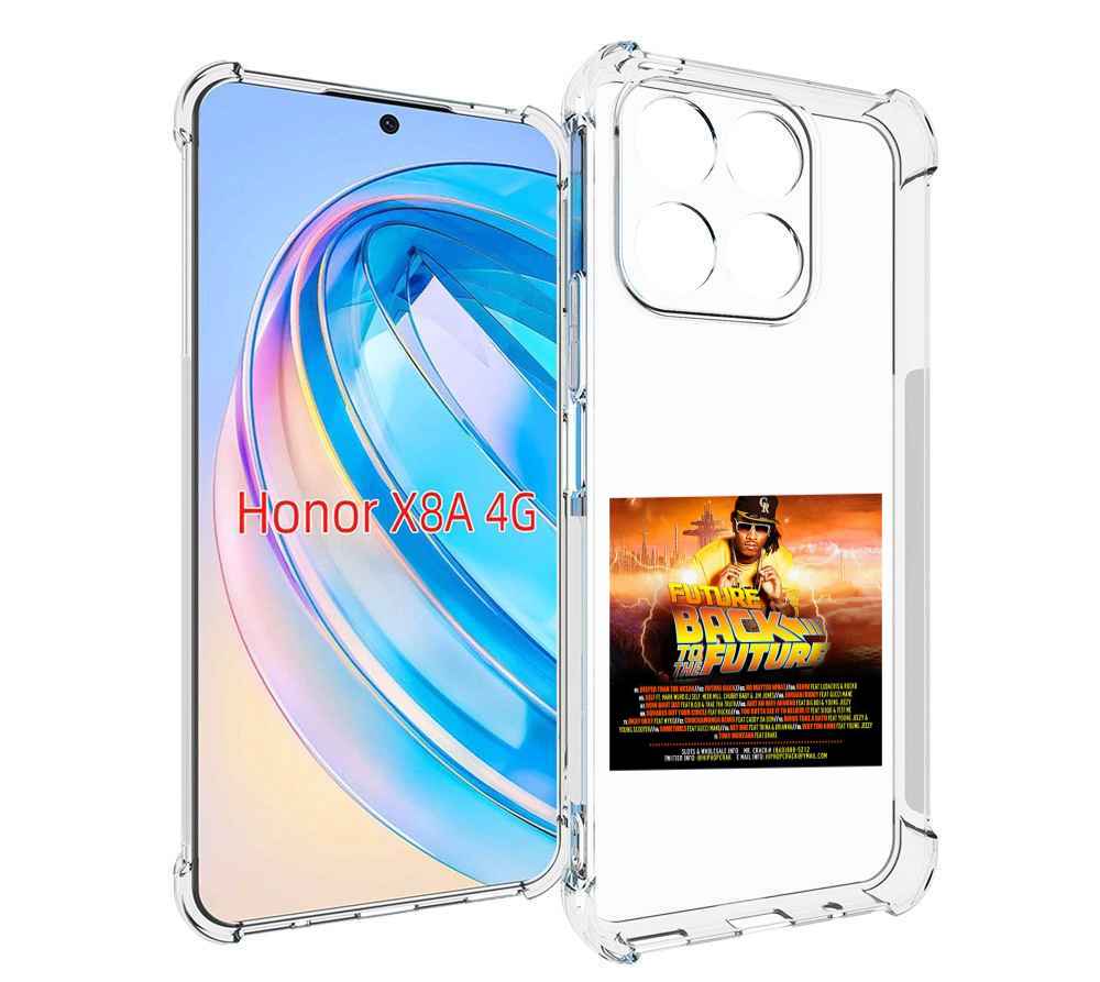 

Чехол MyPads Future - Back To The Future для Honor X8a, Tocco