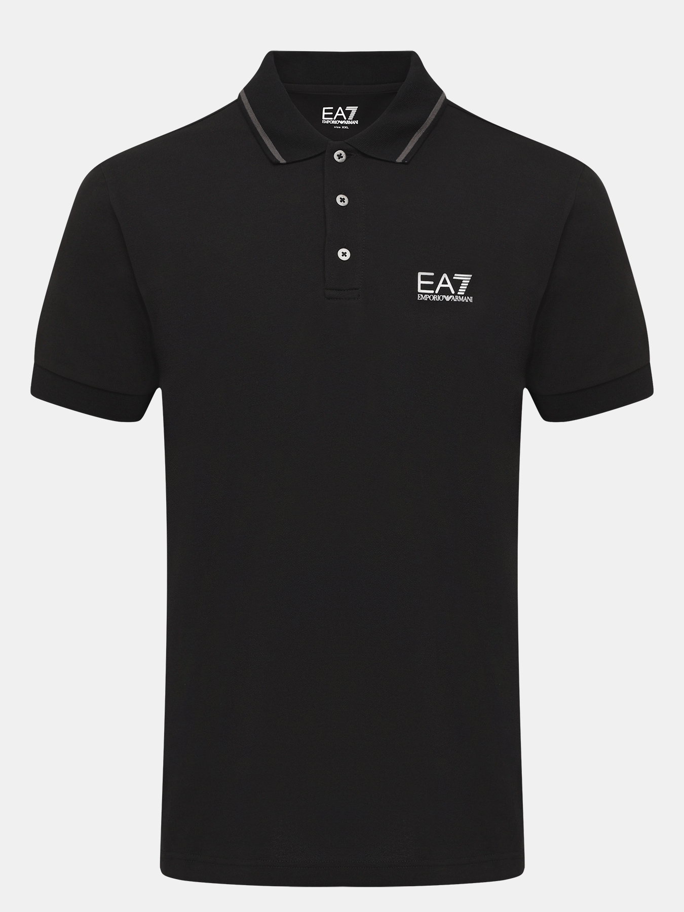 

Футболка мужская EA7 EMPORIO ARMANI 470438 черная 52-54 RU, Черный, 470438