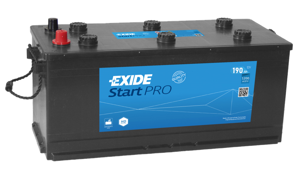 

Аккумулятор Exide Start PRO EG1903 190 Ач 1100А евро