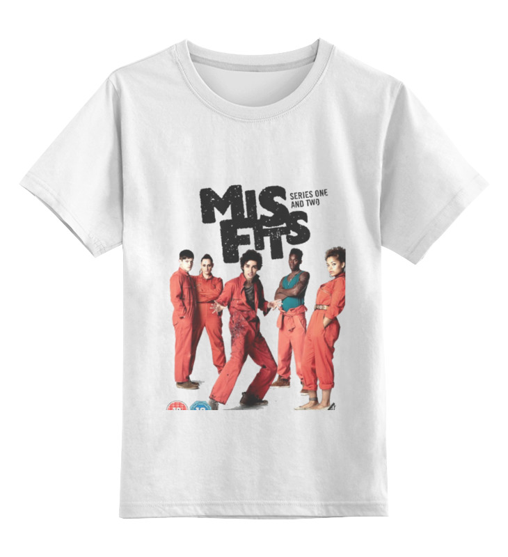 

Футболка детская Printio Отбросы-mis fits цв. белый р. 116, Отбросы-mis fits