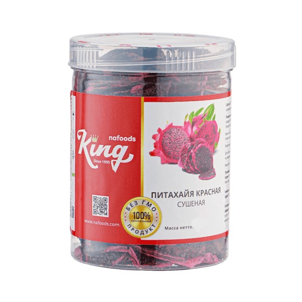 

Питахайя красная сушеная King 100 г