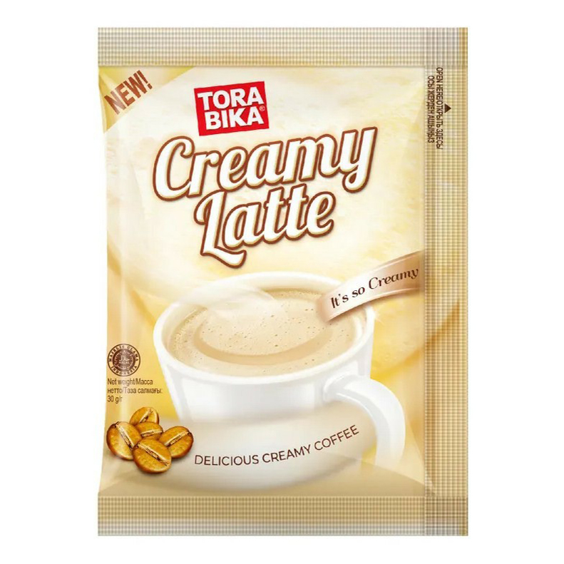 Кофейный напиток Torabika Creamy Latte растворимый 30 г
