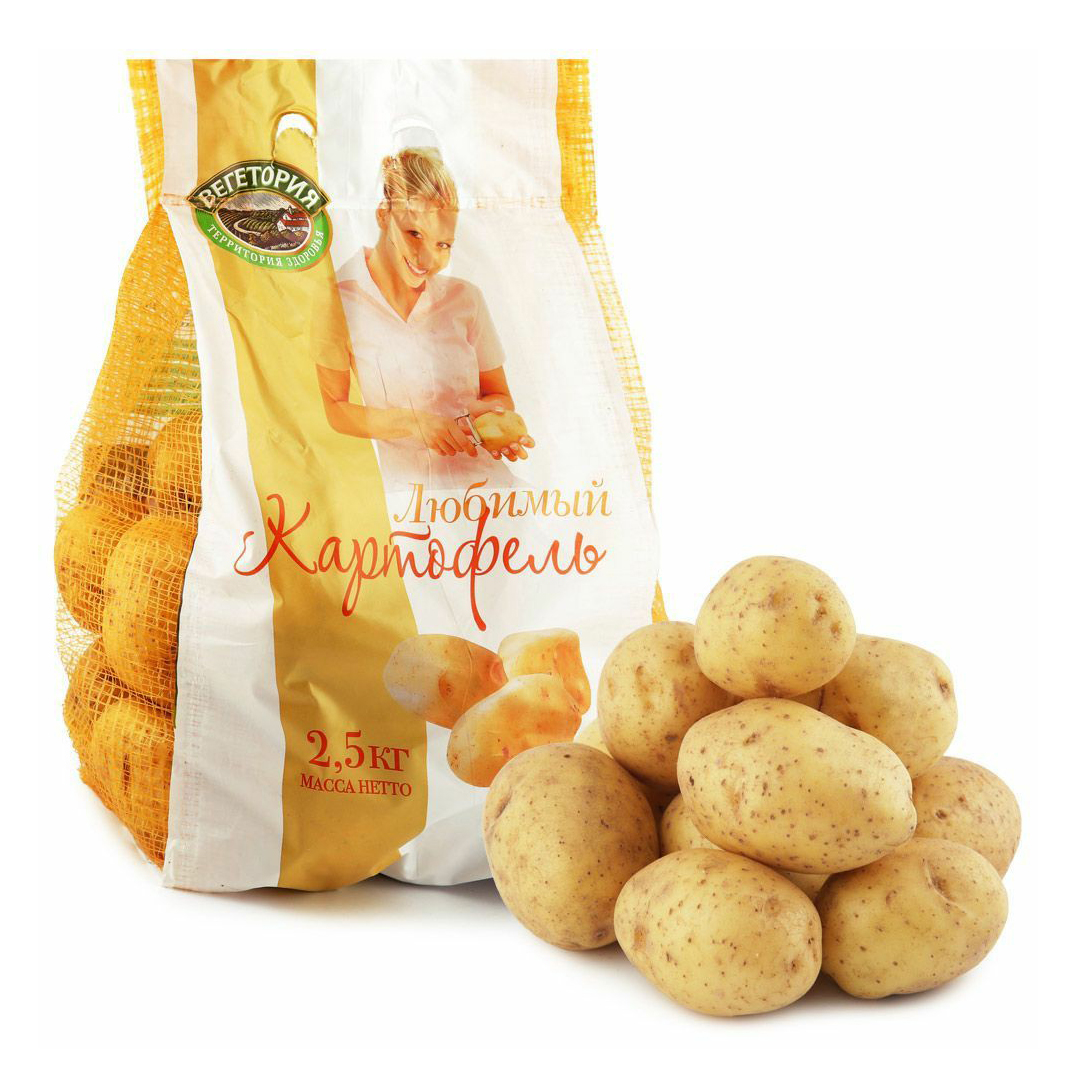 

Картофель мытый 2,5 кг