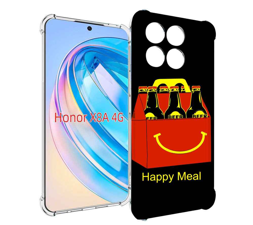 

Чехол MyPads Happy Meal для Honor X8a, Tocco