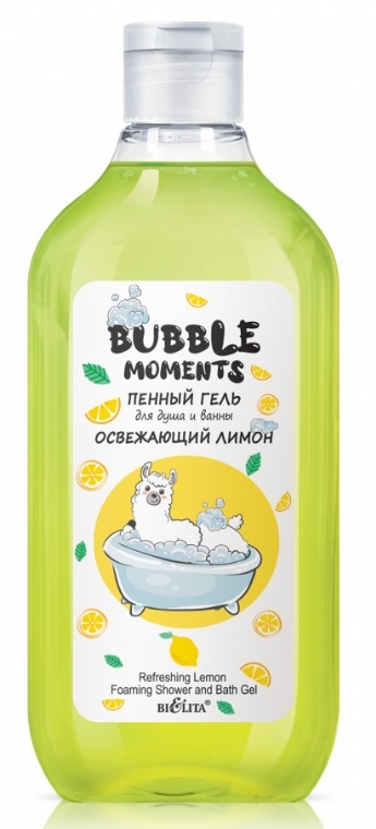 

Гель Белита Bubble moments Освежающий лимон, Bubble Moments