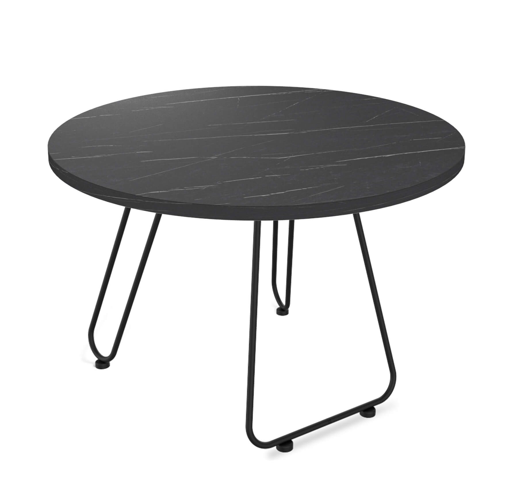 

Столик журнальный Sheffilton SHT-S106/ЛДСП 60 черный муар/камень пьетра гриджио черный