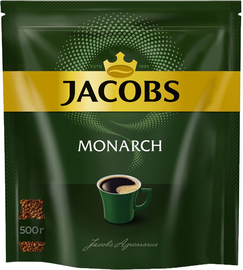 

Кофе растворимый Monarch 500г