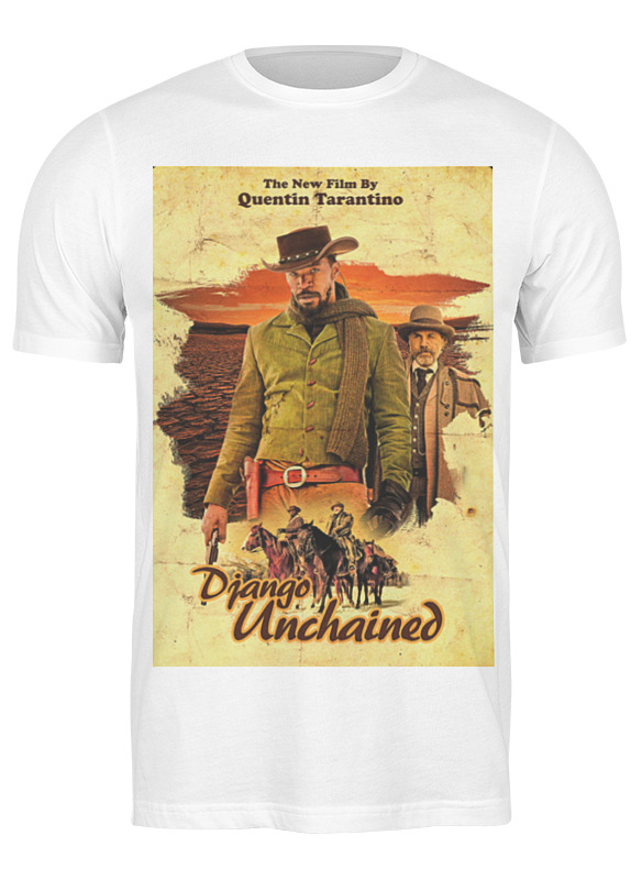 

Футболка мужская Printio Django unchained белая XL, Белый, Django unchained