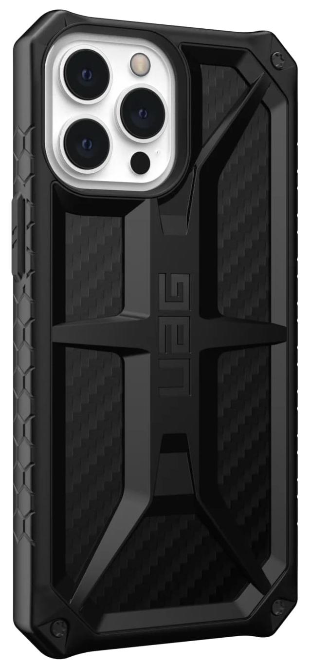 фото Чехол uag monarch series для iphone 13 pro max 113161114242 (carbon fiber)