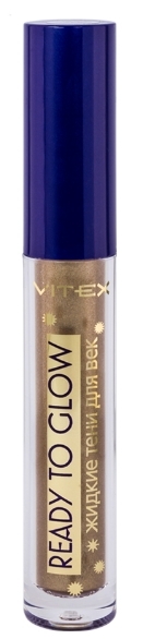 Тени Витекс Ready to glow 108 тени для век жидкие тон 101 sparkle champagne ready to glow витэкс 3 6г